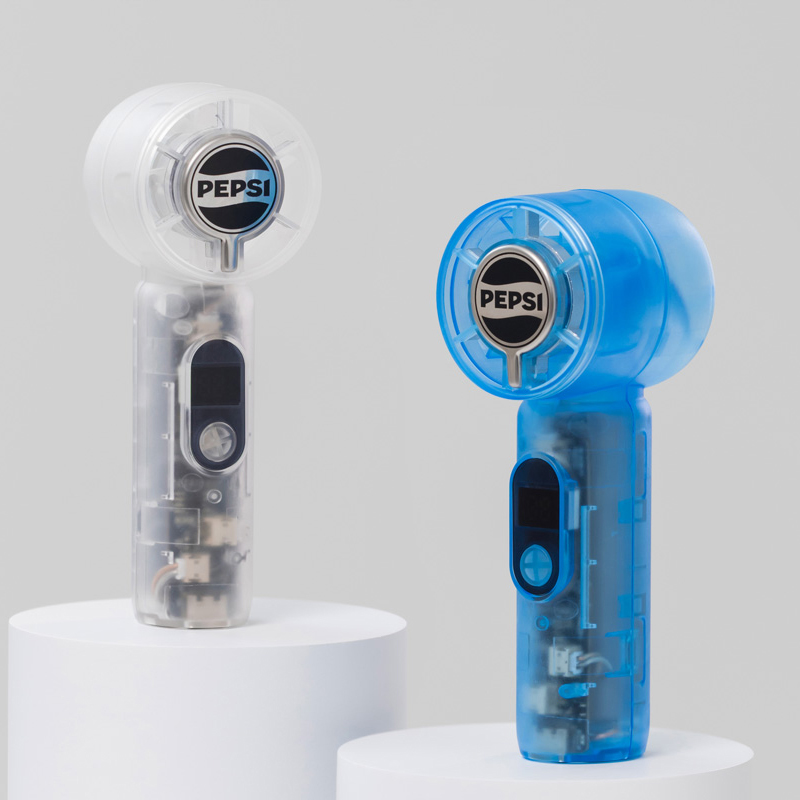 아이스 쿨링 미니 선풍기